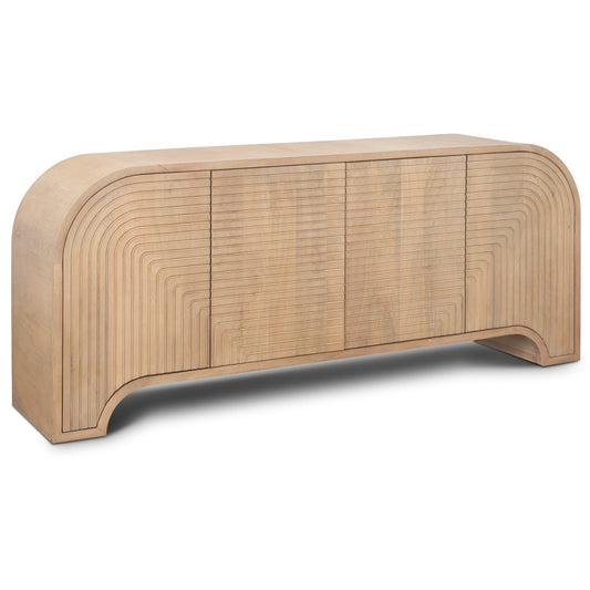 Sorina Light Brown Wood Sideboard