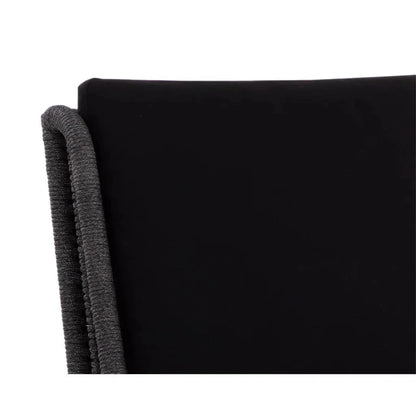 Sorrento Fabric Outdoor Armless Dining Chair-Outdoor Dining Chairs-SUNPAN-LOOMLAN