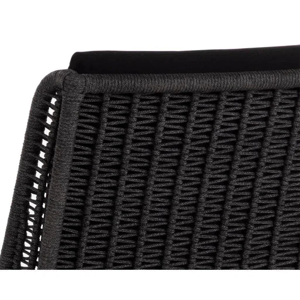 Sorrento Fabric Outdoor Armless Dining Chair-Outdoor Dining Chairs-SUNPAN-LOOMLAN