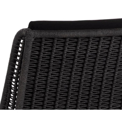 Sorrento Fabric Outdoor Armless Dining Chair-Outdoor Dining Chairs-SUNPAN-LOOMLAN