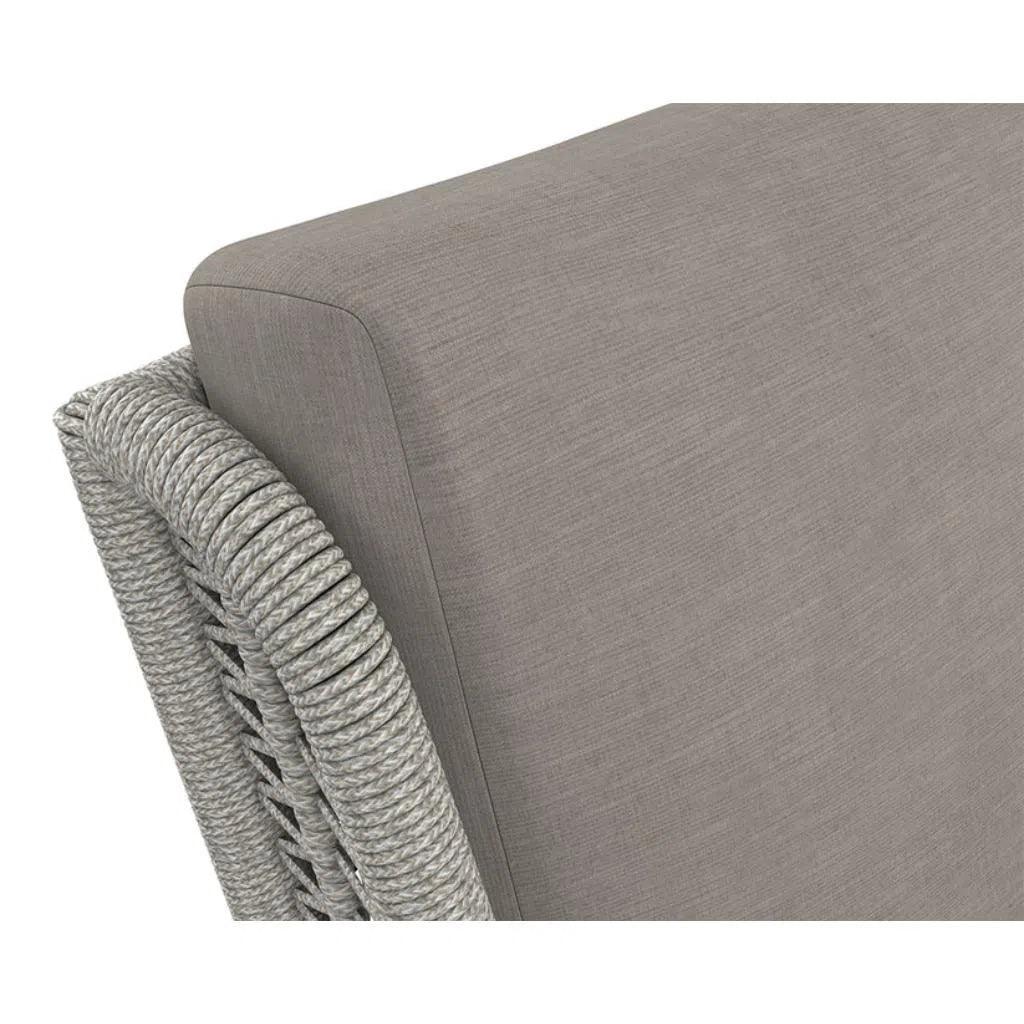 Sorrento Fabric Outdoor Armless Dining Chair-Outdoor Dining Chairs-SUNPAN-LOOMLAN