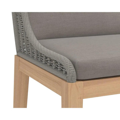 Sorrento Fabric Outdoor Barstool-Outdoor Bar Stools-SUNPAN-LOOMLAN