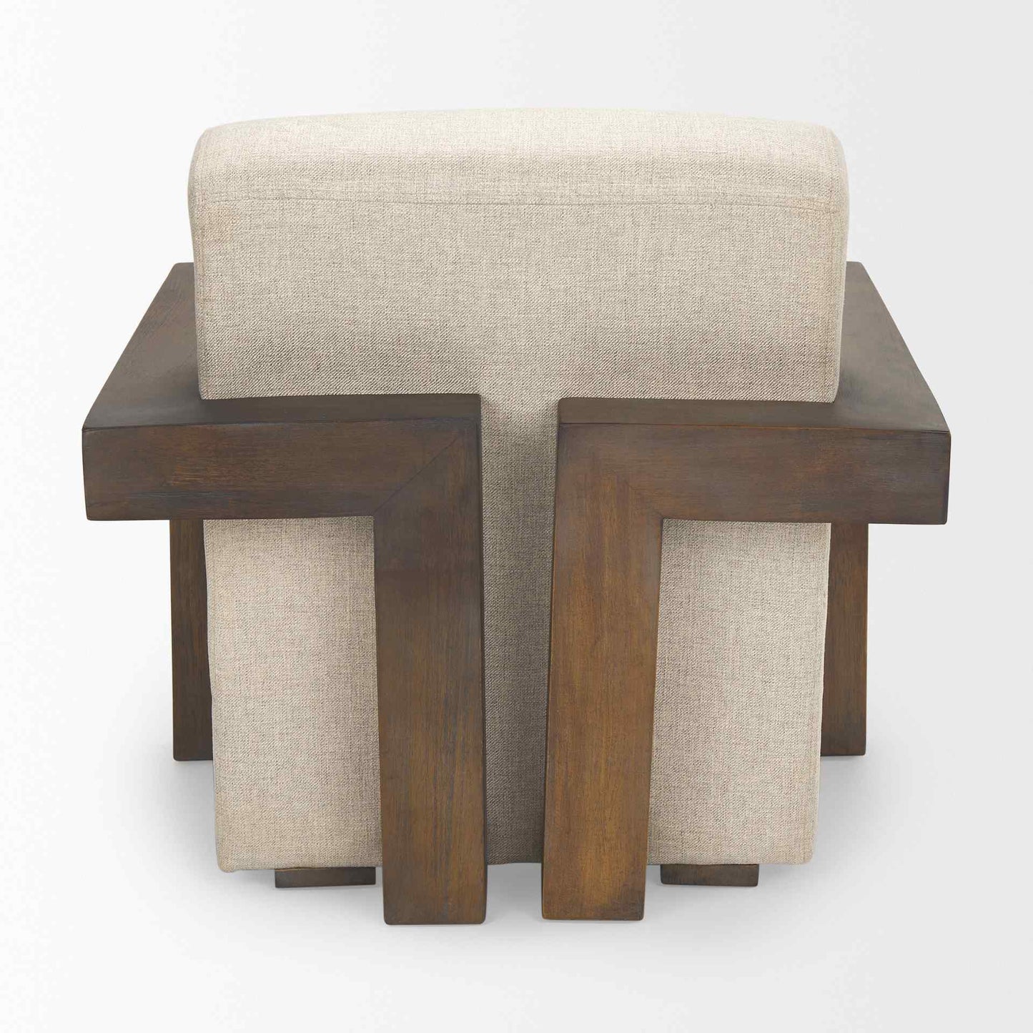 Sovereign Oatmeal Fabric Accent Chair