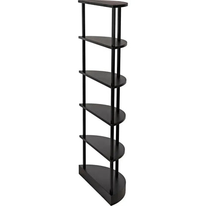 Spago Black Metal Etagere-Etageres-Noir-LOOMLAN
