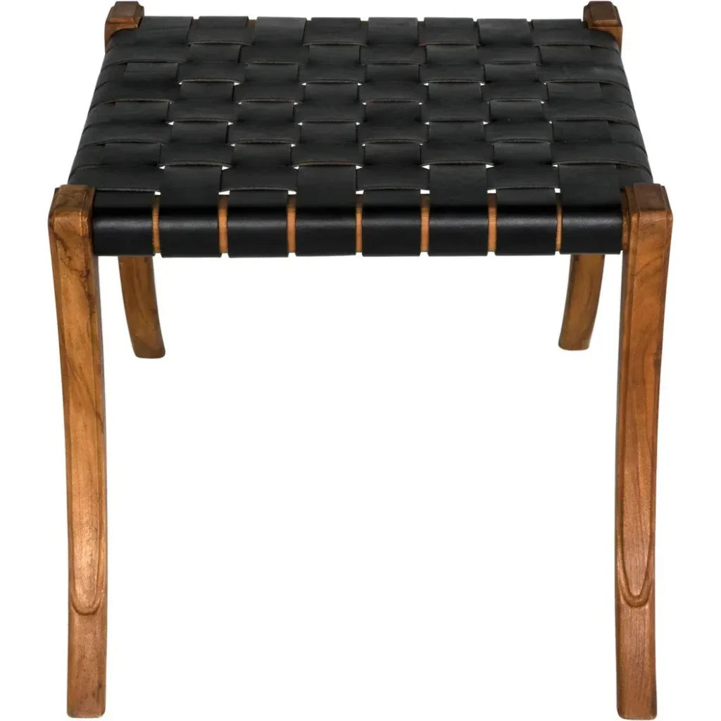 Sparti Accent Stool - LOOMLAN - Noir - Poufs and Stools