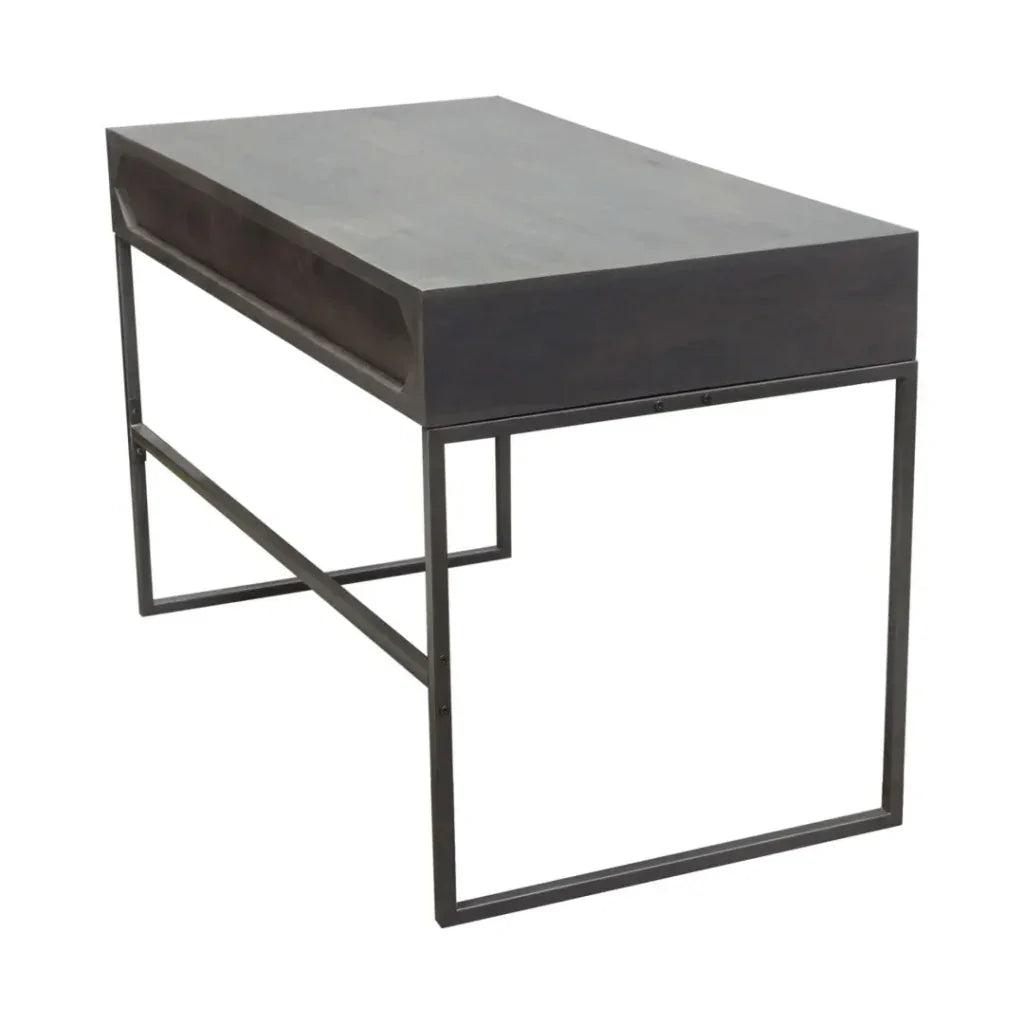 Spectrum Two Drawer Wood Desk-Home Office Desks-Diamond Sofa-LOOMLAN