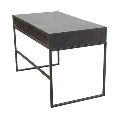 Spectrum Two Drawer Wood Desk-Home Office Desks-Diamond Sofa-LOOMLAN