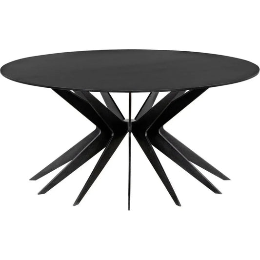 Spider Coffee Table, Black Metal - LOOMLAN - Noir - Coffee Tables