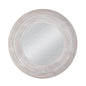 Spin Wood White Wash Wall Mirror - LOOMLAN - Bassett Mirror - Wall Mirrors