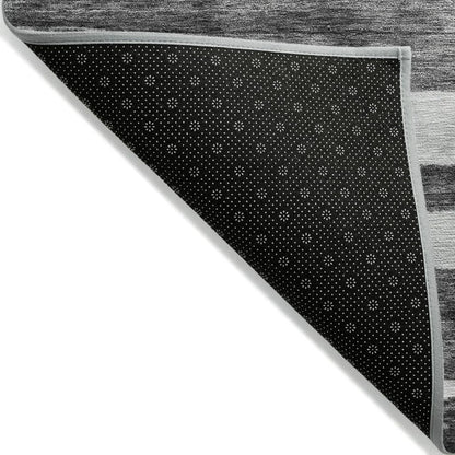 Spinava Gray Washable Indoor - Outdoor Rug - LOOMLAN - LOOMLAN Rugs - Outdoor Rugs