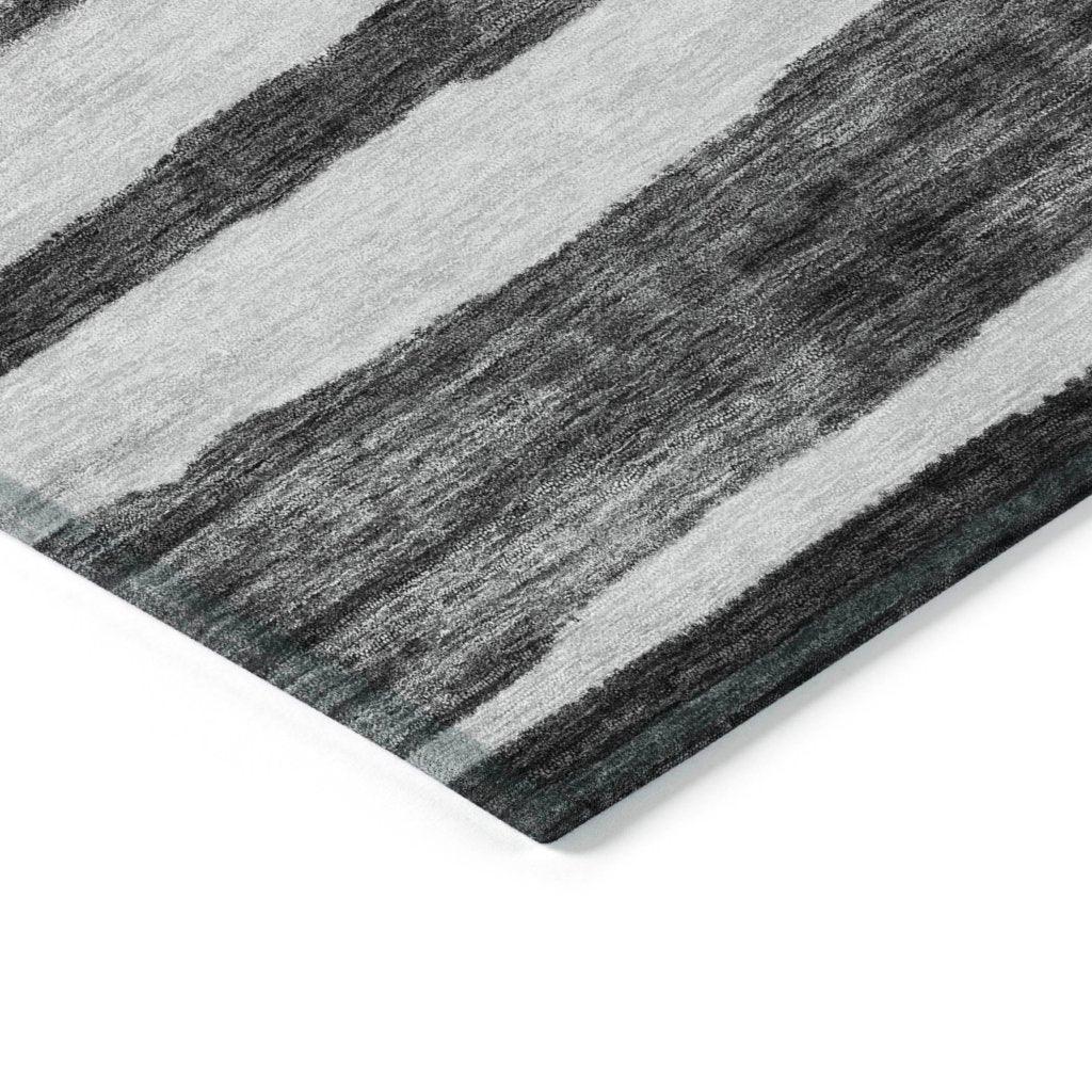Spinava Gray Washable Indoor - Outdoor Rug - LOOMLAN - LOOMLAN Rugs - Outdoor Rugs