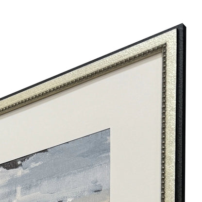 Splendid Blues Wood Framed Wall Art 4PC