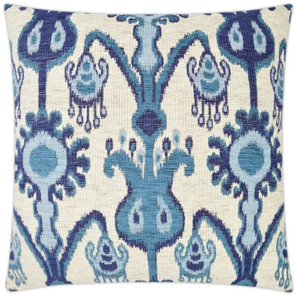 Spokane Blue Throw Pillow With Insert - LOOMLAN - D.V. Kap - Throw Pillows