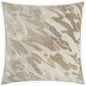 Spoken Shimmer Brown Throw Pillow Insert - LOOMLAN - D.V. Kap - Throw Pillows