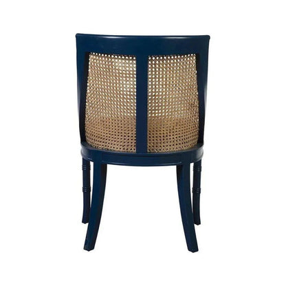 Spoonback Mahogany Armless Side Chair 2PC - LOOMLAN - Furniture Classics - Dining Chairs