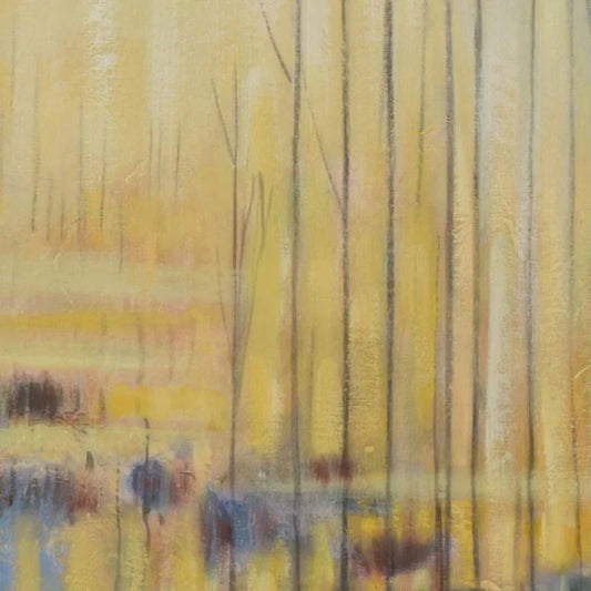 Spring Lake Wood Framed Oil Painting Artwork-Framed Wall Art-Wildwood-LOOMLAN