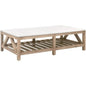 Spruce Coffee Table Reclaimed Pine White Quartz - LOOMLAN - Essentials For Living - Coffee Tables