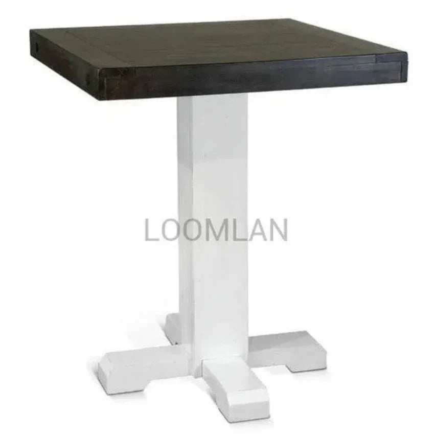 Square Adjustable Height Pub Table - LOOMLAN - Sunny D - Bar Tables
