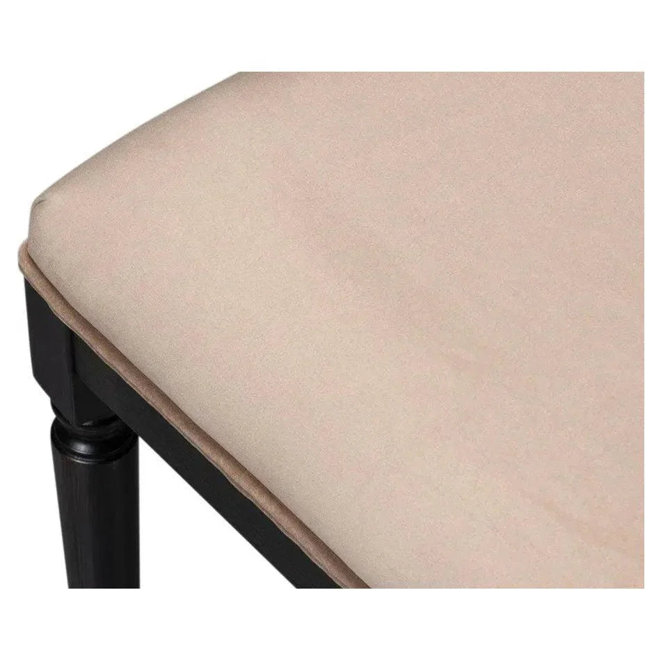 Square Fabric Dining Chair 2PC - LOOMLAN - Sarreid - Dining Chairs