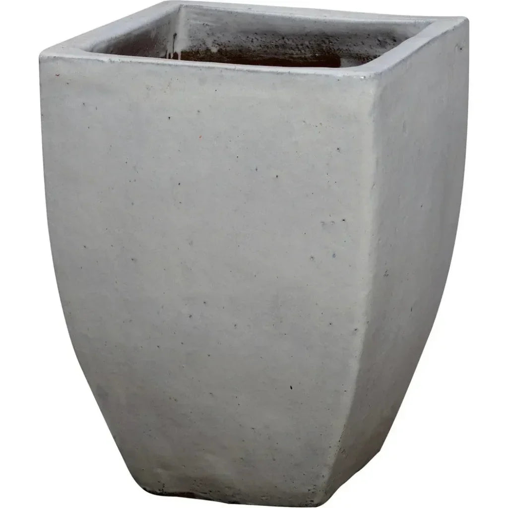 Square Handmade Ceramic Planter - LOOMLAN - Emissary - Planters