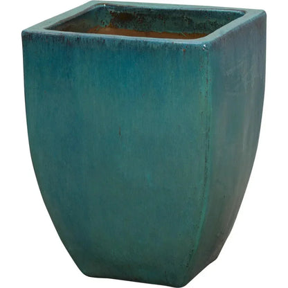 Square Handmade Ceramic Planter - LOOMLAN - Emissary - Planters