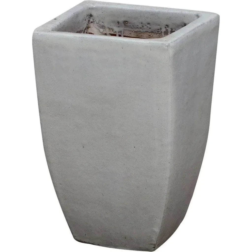 Square Handmade Ceramic Planter - LOOMLAN - Emissary - Planters