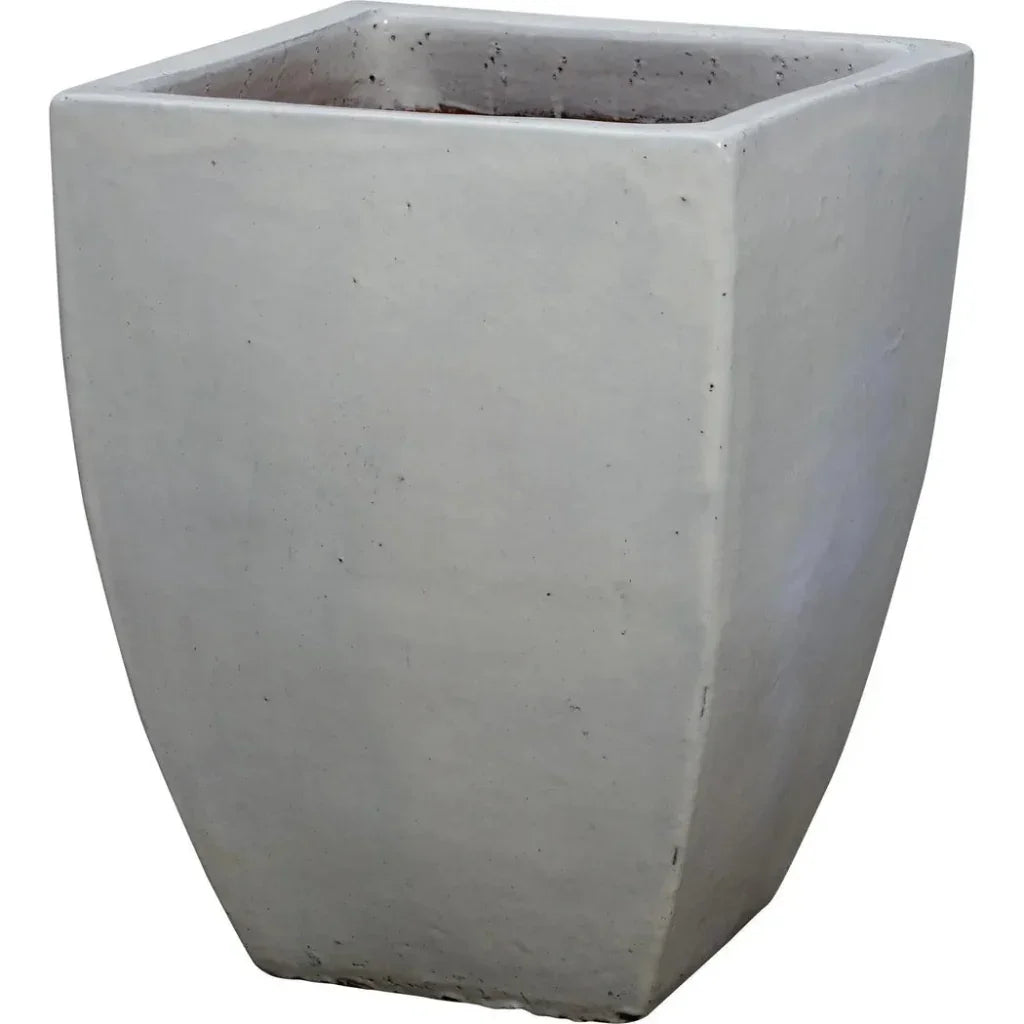 Square Handmade Ceramic Planter - LOOMLAN - Emissary - Planters