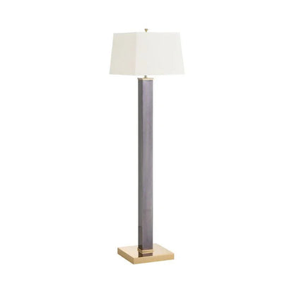 Square Shooter Transitional Floor Lamp-Floor Lamps-Wildwood-LOOMLAN