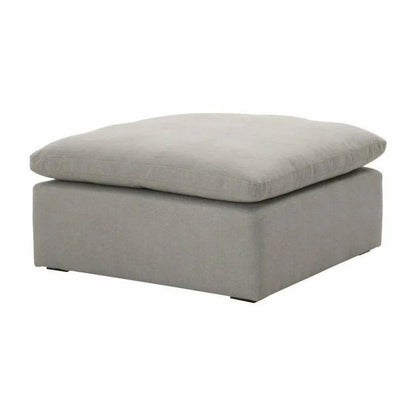 Square Sky Modular Ottoman LiveSmart Grey-Modular Components-Essentials For Living-LOOMLAN