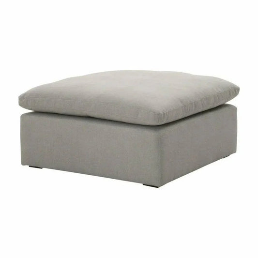Square Sky Modular Ottoman LiveSmart Grey-Modular Components-Essentials For Living-LOOMLAN
