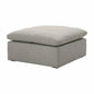 Square Sky Modular Ottoman LiveSmart Grey-Modular Components-Essentials For Living-LOOMLAN