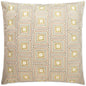 Squared Off Brown Throw Pillow With Insert - LOOMLAN - D.V. Kap - Throw Pillows