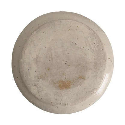 Squat 18 in. Round Ceramic Outdoor Garden Stool-Garden Stools-Emissary-LOOMLAN