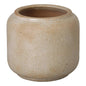 Squat Round Outdoor Ceramic Planter