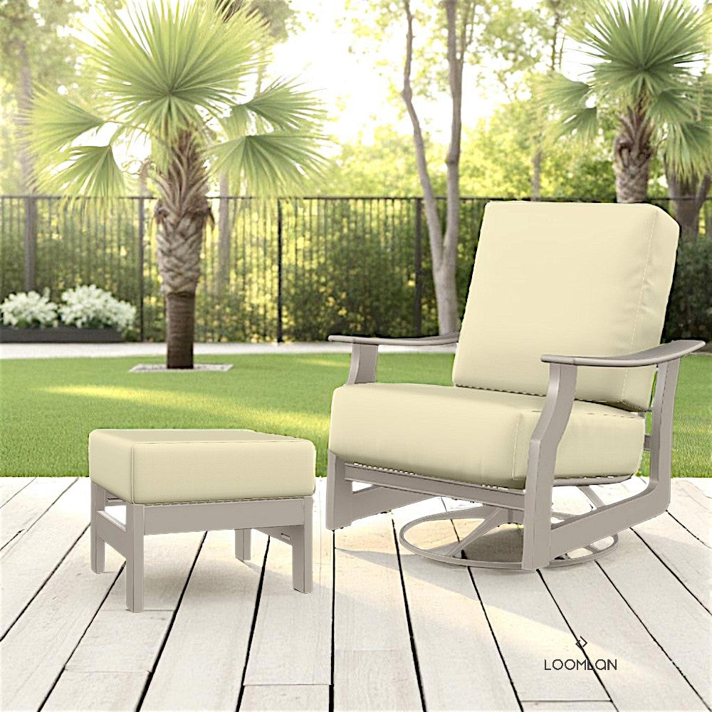 St. Catherine Cushion Deep Seat Swivel Rocker