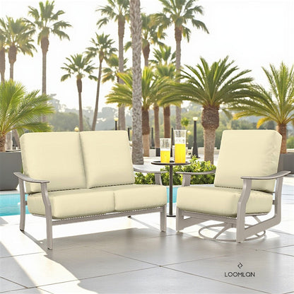 St. Catherine Cushion Deep Seat Swivel Rocker