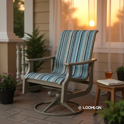 St. Catherine Supreme Swivel Rocker MGP Arms-Outdoor Accent Chairs-Telescope-LOOMLAN