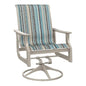 St. Catherine Swivel Rocker Marine Grade Polymer Arms-Outdoor Accent Chairs-Telescope-LOOMLAN