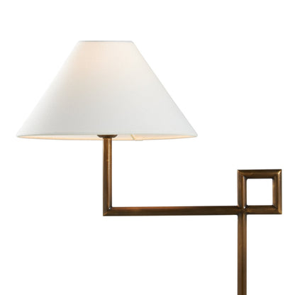 St. Dunstan Slim Profile Metal Floor Lamp-Floor Lamps-Chelsea House-LOOMLAN