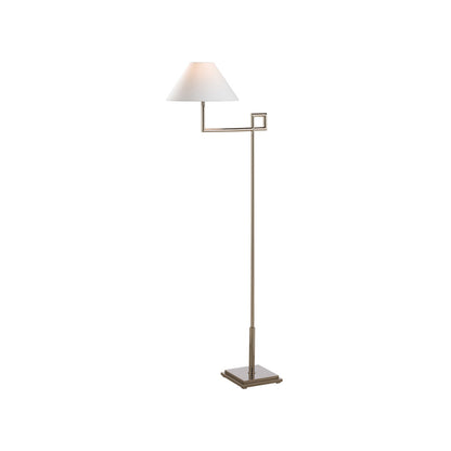 St. Dunstan Slim Profile Metal Floor Lamp-Floor Lamps-Chelsea House-LOOMLAN