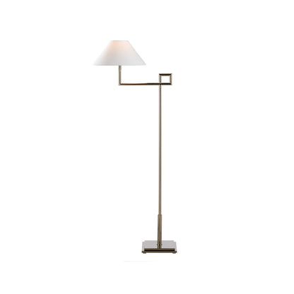 St. Dunstan Slim Profile Metal Floor Lamp-Floor Lamps-Chelsea House-LOOMLAN