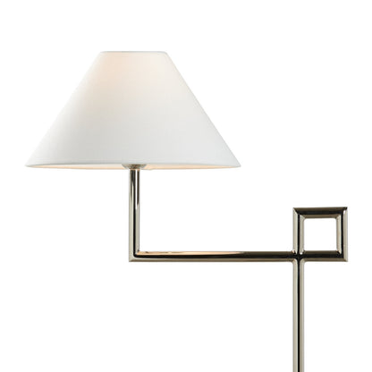 St. Dunstan Slim Profile Metal Floor Lamp-Floor Lamps-Chelsea House-LOOMLAN