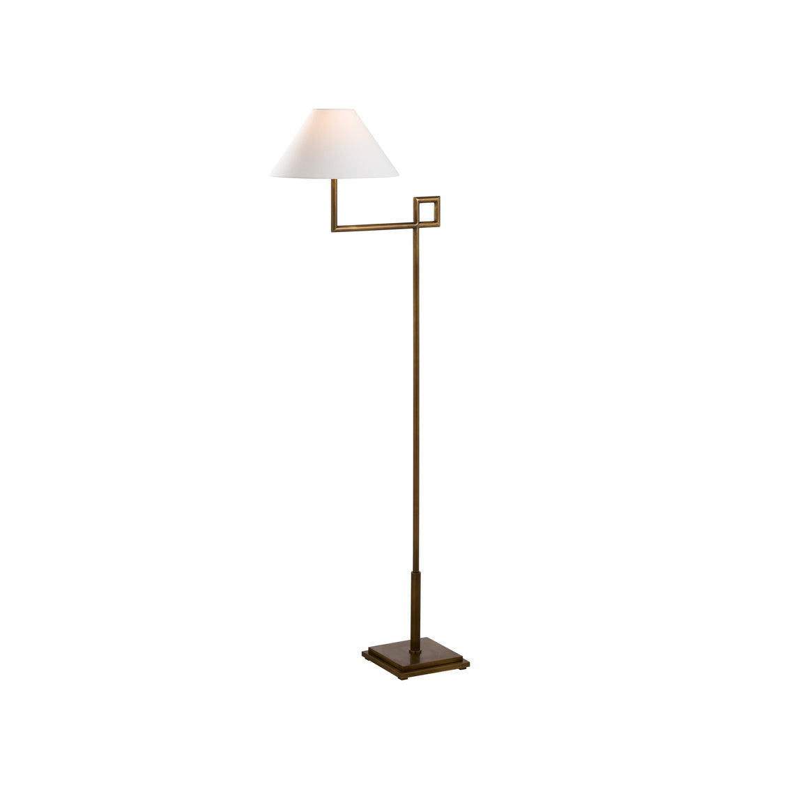 St. Dunstan Slim Profile Metal Floor Lamp-Floor Lamps-Chelsea House-LOOMLAN