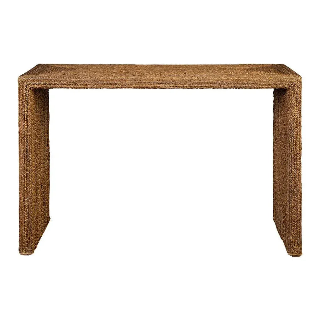 St. Lucie Banana Leaf Sofa Table - LOOMLAN - Furniture Classics - Console Tables