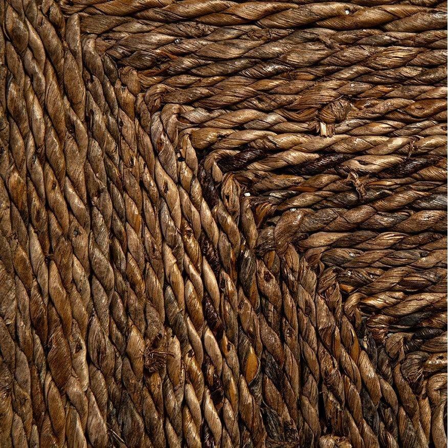 St. Lucie Banana Leaf Square Cocktail Table - LOOMLAN - Furniture Classics - Side Tables