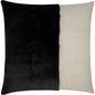St. Moritz Black Throw Pillow With Insert - LOOMLAN - D.V. Kap - Throw Pillows