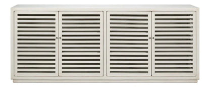 St. Nevis Four Shelve Wood Sideboard - LOOMLAN - Sarreid - Sideboards