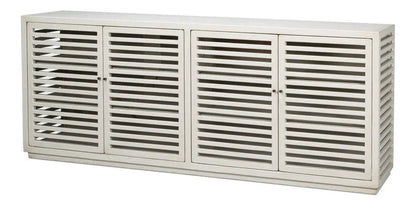 St. Nevis Four Shelve Wood Sideboard - LOOMLAN - Sarreid - Sideboards