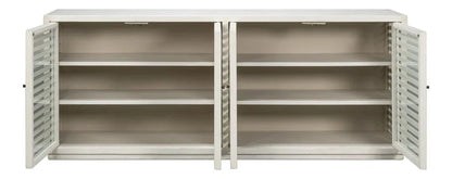 St. Nevis Four Shelve Wood Sideboard - LOOMLAN - Sarreid - Sideboards