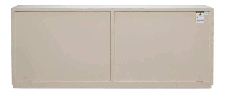 St. Nevis Four Shelve Wood Sideboard - LOOMLAN - Sarreid - Sideboards